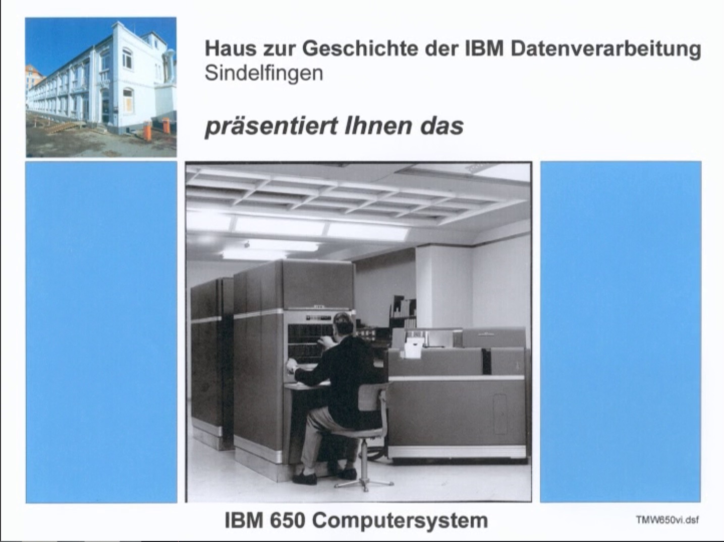 IBM 650 Präsentation 